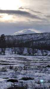 Neve sollevata dal vento